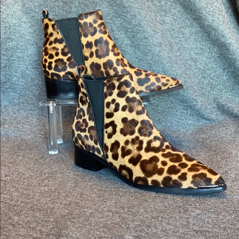 NWB! Marc Fisher Genuine Calf Hair Boots